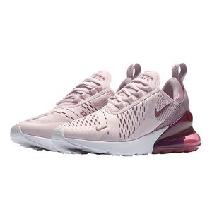 Nike Air Max 270 Shoes Barley Rose pink Vintage Wine womens 10.5 AH6789-601